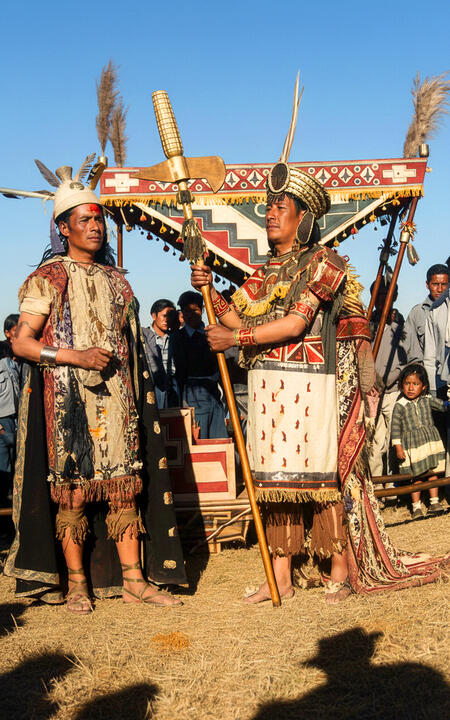 Faustino Espinoza-Navarro à droite